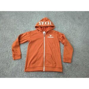 Texas Longhorns Hoodie Youth Boys 12/14 Long Sleeve NCAA Rivalry Thread Orange